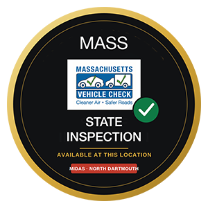 Massachusetts State Inspection Sticker badge